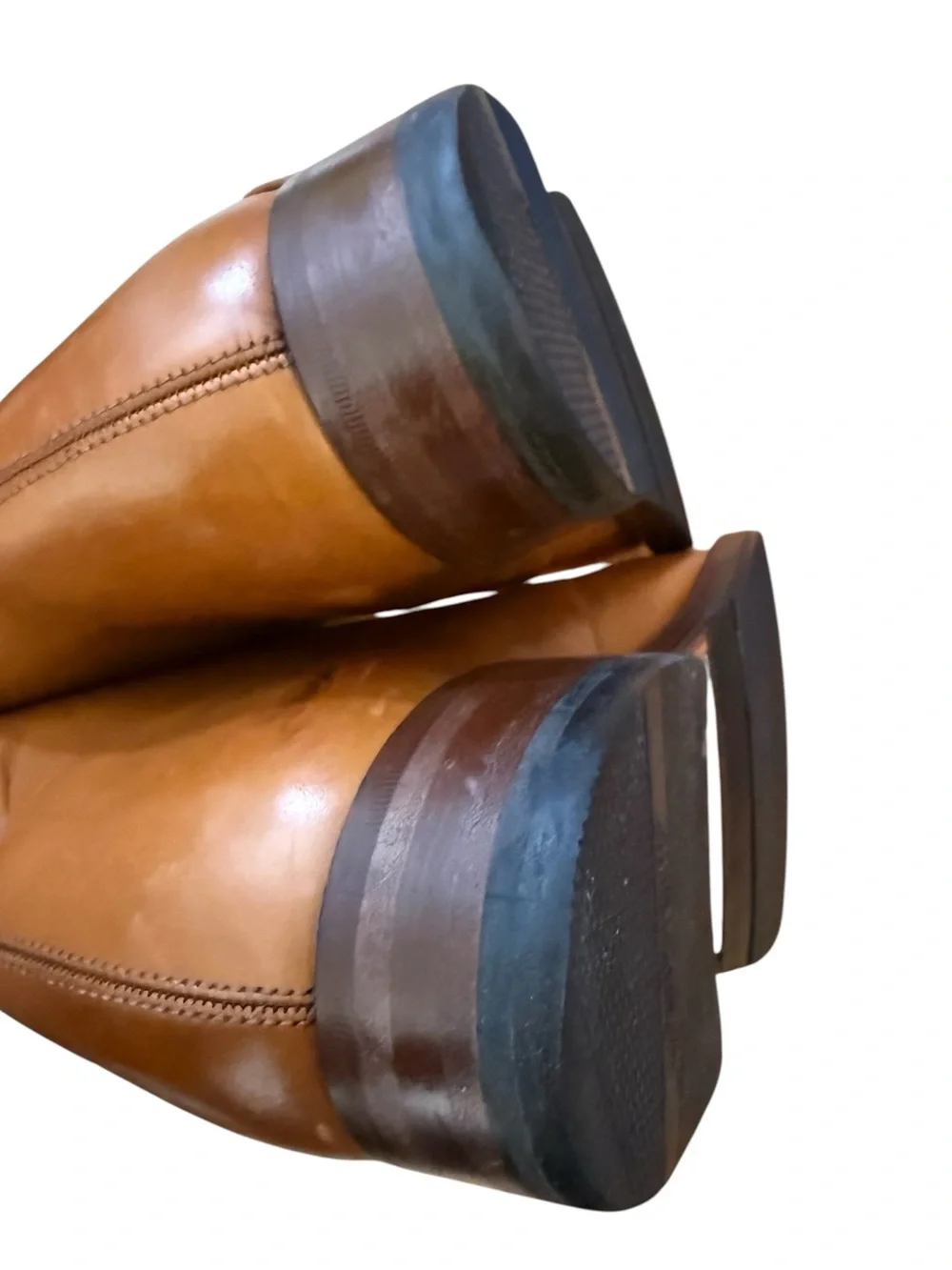 Charles Tyrwhitt Made in England Tan Leather Chukka Boots UK 10 US 10.5/11